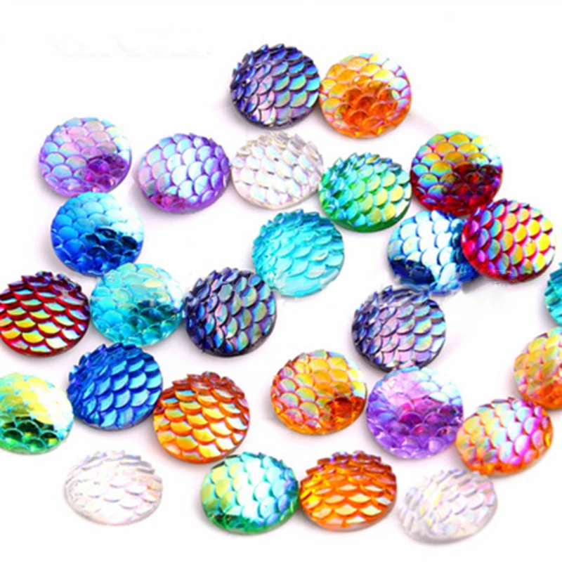 50 шт./пакет Смола Драгоценный Камень Цвет патчи DIY аксессуары вечерние Декор