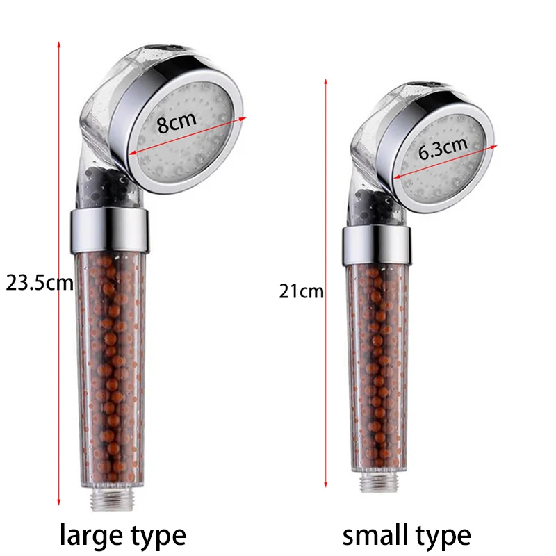 3 Colors LED light Shower Head Temperature control High Pressure Rainfall Water Saving Hand Bathroom Spa Showerhead accessories |