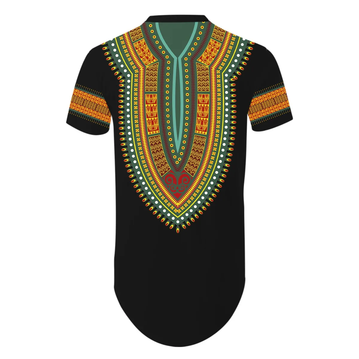 

Cloudstyle Folk-Custom Style Strong Men Favourite Shirts Short Sleeve Shirts Slim National Printed T-shirts New Products 2021