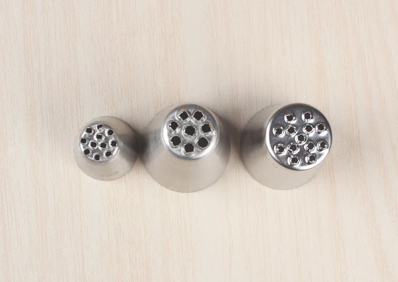 3 шт. металлические насадки для украшения торта из нержавеющей