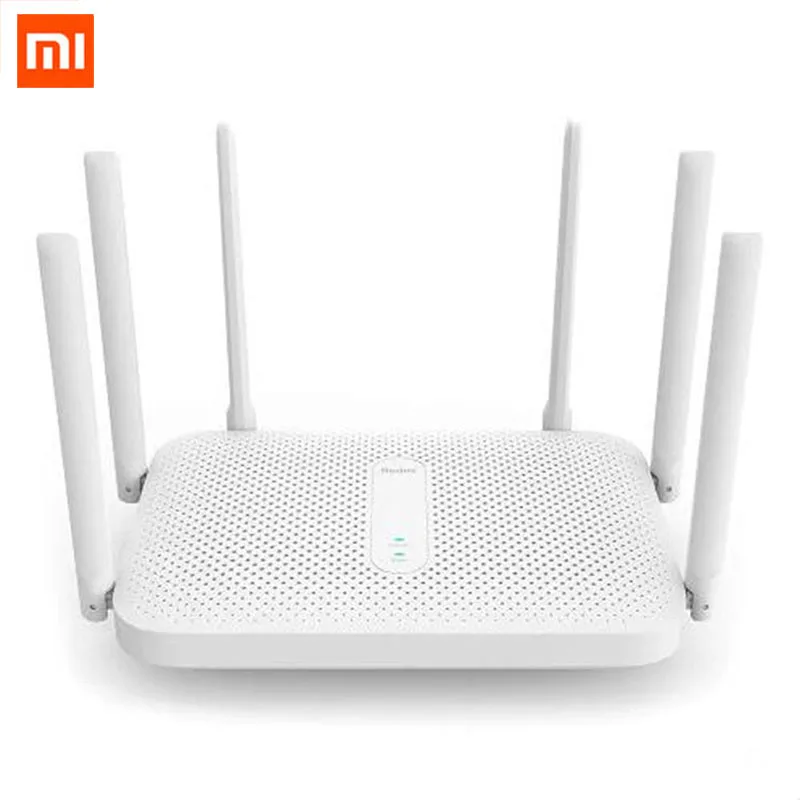 Xiaomi Redmi маршрутизатор AC2100 128 МБ Gigabit 2 4G 5 0 ГГц двухъядерный четырех Потоковый