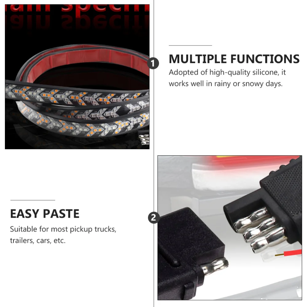 

60 Inches LED Tailgate Strip Light Waterproof Turn Signal Brake Reverse Lights