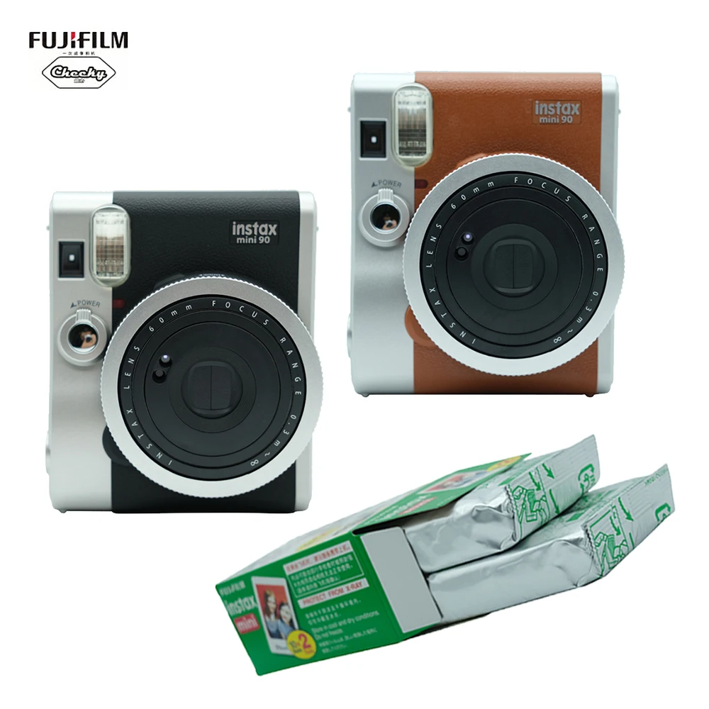 Новинка 2020 Fujifilm Instax Mini 90 камера мгновенная пленка фото Рождественский