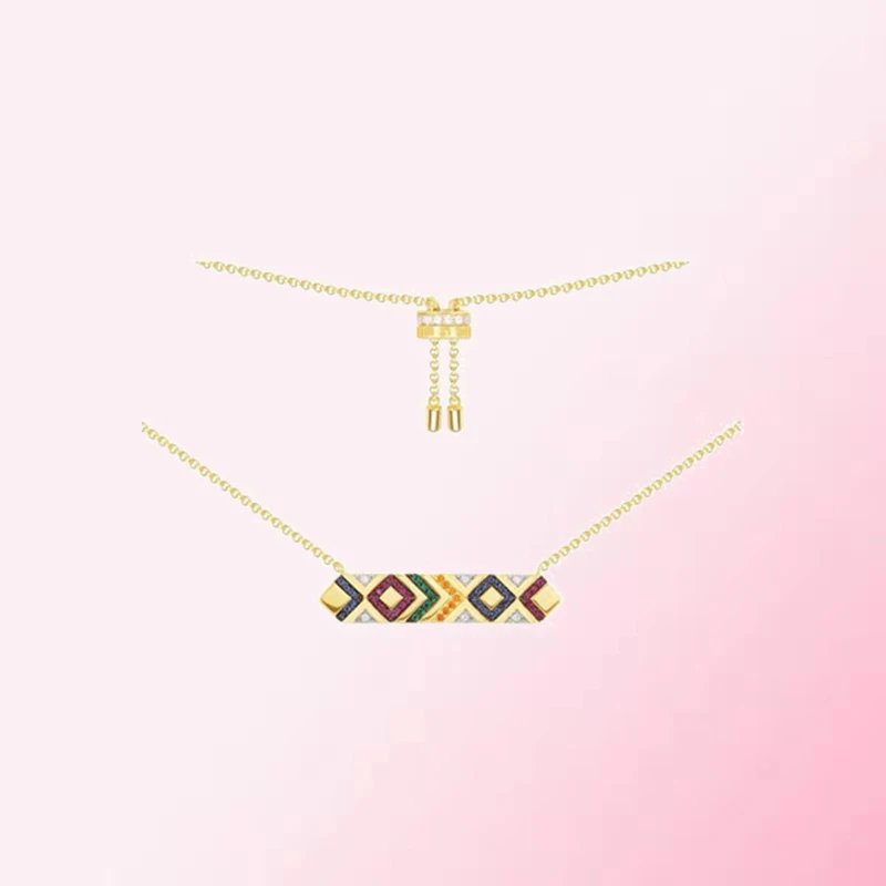 

1:1 Make 925 Sterling Silver Customized Tribal Style Long Asymmetric Fashion Exquisite Necklace