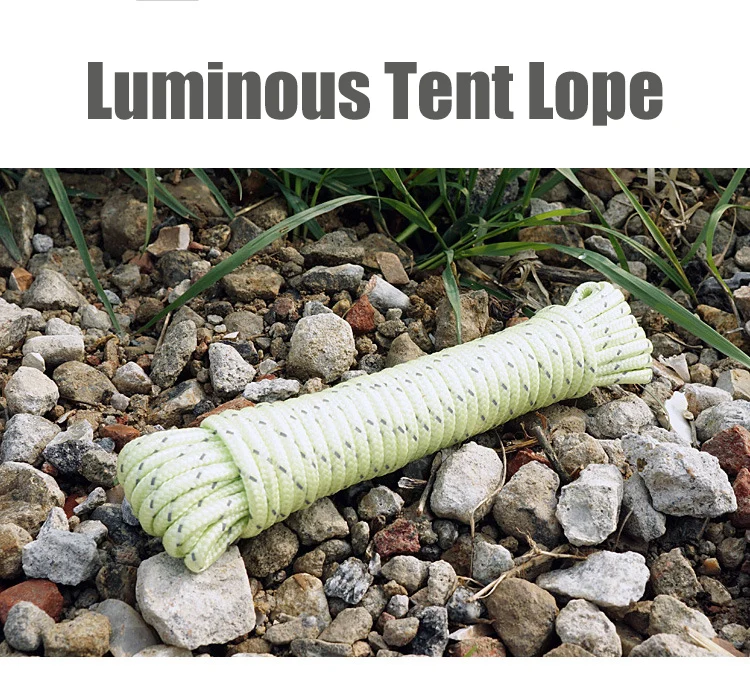 Сверхмощный светоотражающий канат для кемпинга 50 м 5 мм | Спорт и развлечения