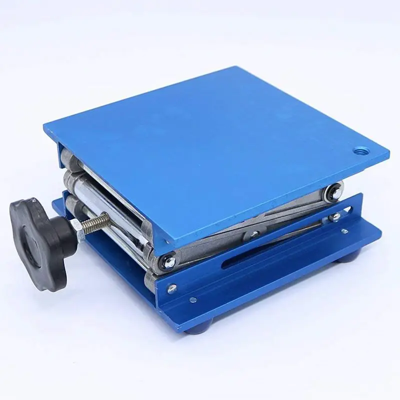 

FashionAluminum alloy Laboratory Jack Scissor Lift Platform / Foldable Lifting Table Pad Height Control Ideal for Working,physic