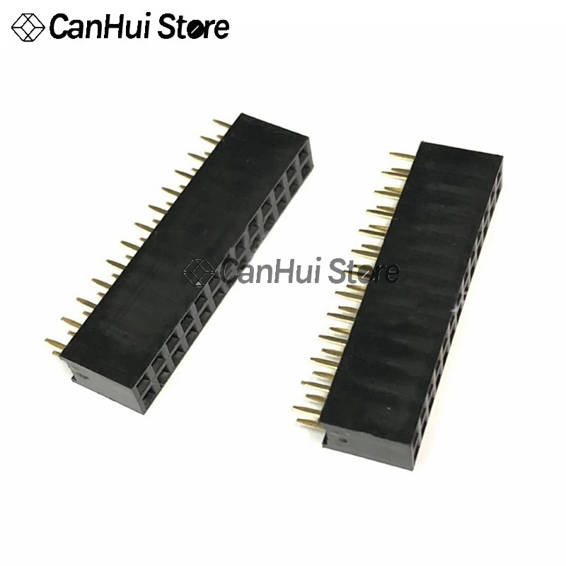10 pcs Pitch 2.54mm 2x13 Pin 26 Female Double Row Straight Header Connector | Обустройство дома
