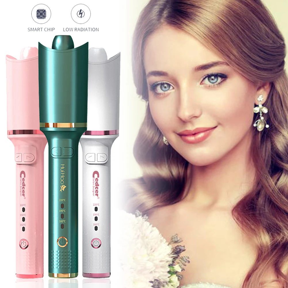 

Auto Rotate Hair Curler Ceramic Curling Iron Long-lasting Hair Styling Constant Temperature Wave Hair Care Electric Hair Curler