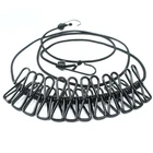 Ветрозащитная веревка для одежды, веревка для сушки одежды, веревка для одежды, многофункциональные инструменты для кемпинга, путешествий, дома