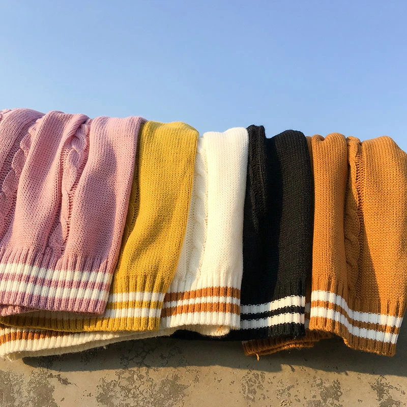 Жилеты для женщин школьный студенческий стиль карамельные цвета Ulzzang винтажные