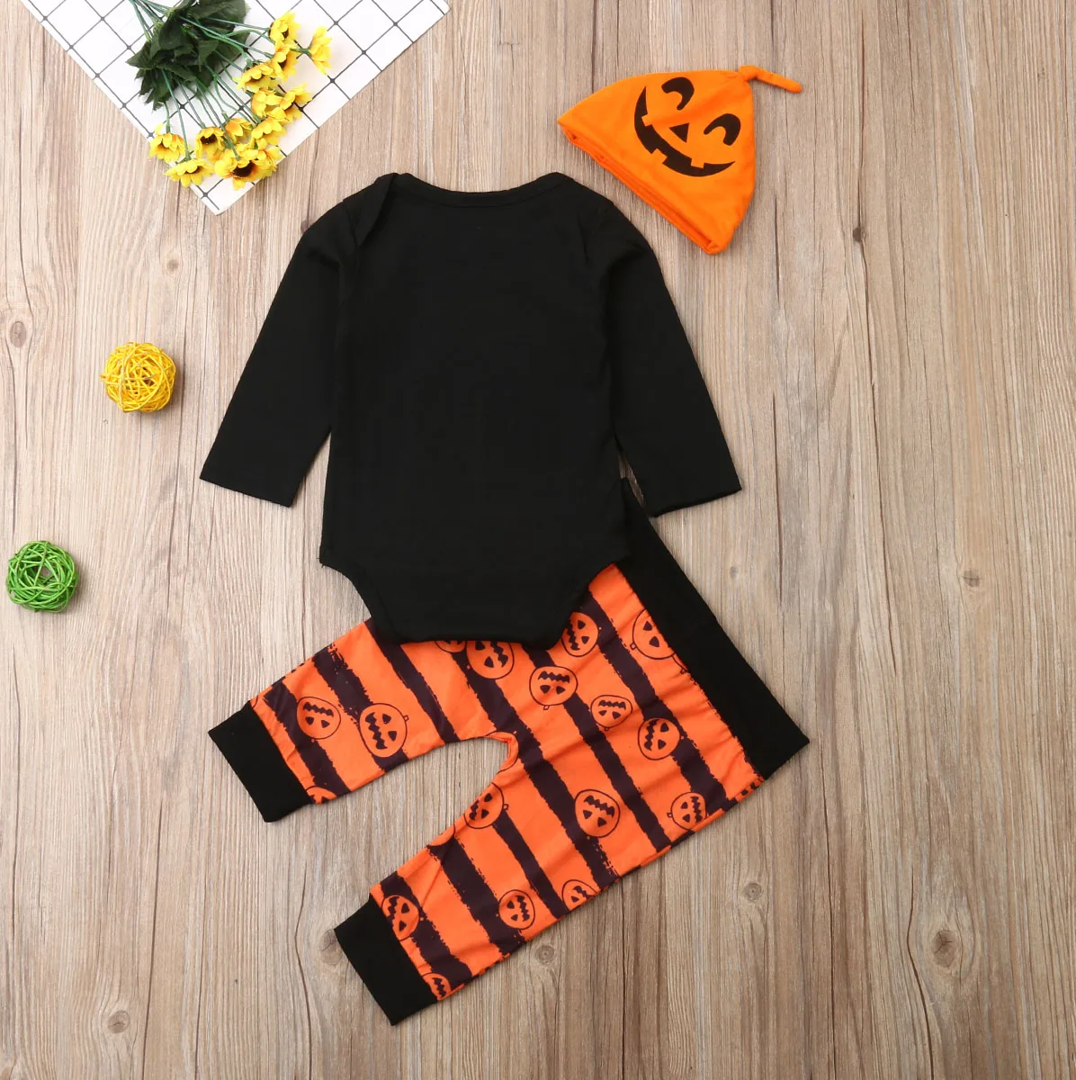 New My First Halloween Newborn Baby Boy Girl Romper Jumpsuit Pants Clothes Outfits | Детская одежда и обувь