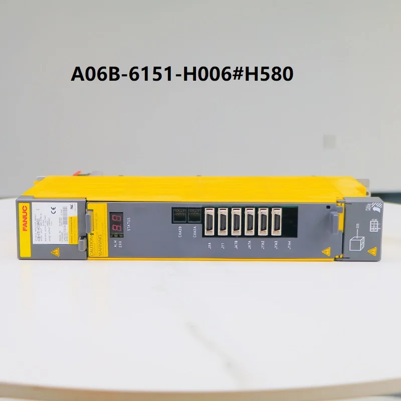 

Second-hand A06B-6151-H006#H580 Servo Drive Fanuc for CNC Machine Tested Ok