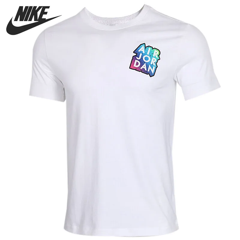 Оригинальные мужские футболки NIKE STICKER MASH SS CREW футболка с коротким рукавом