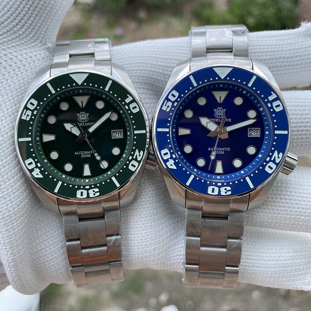 Часы авиаторы Мужские механические с сапфировым стеклом 200 м|Мужские часы| |