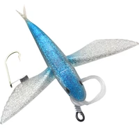 1pc bionic flying big fish saltwater fishing lure 17cm21cm for soft bait kingfishtunamackerelmarlinmahi mahi accessories