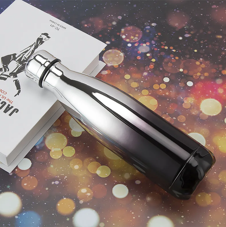 500 мл двухслойная кружка термос из нержавеющей стали бутылка для колы вода пива