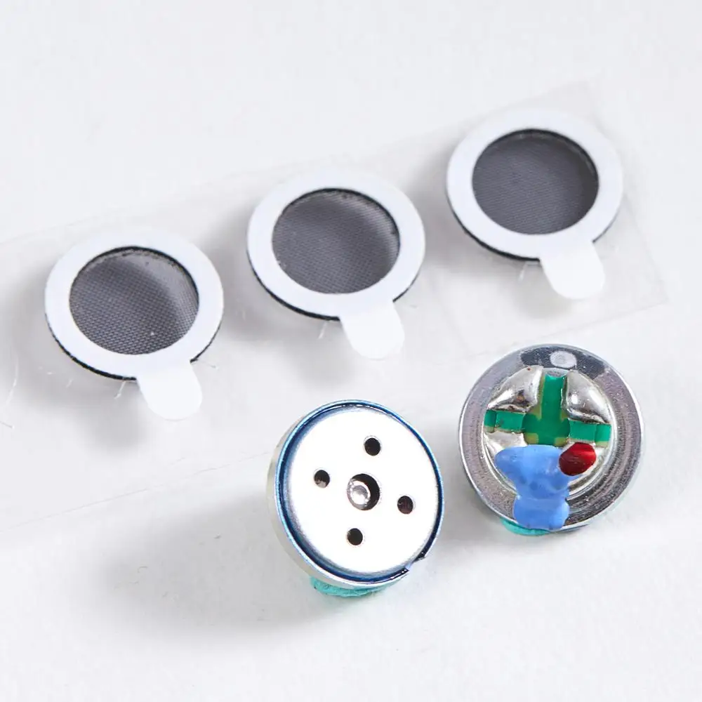 2 шт. 10 мм 32 Ом композитная титановая мембрана драйвер для наушников динамики