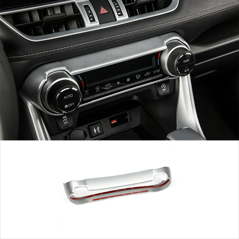 

Для Toyota RAV4 XA50 2019 2020 2021 2022 2023 2024 гибридные автомобильные ручки кондиционера переключатель накладка аксессуары