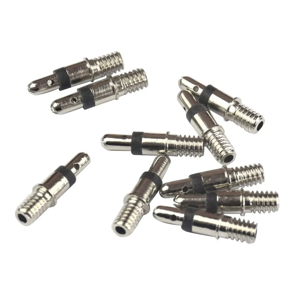 

10x 0.94" Road Bike German-type Tyre Valve Without Tubes Tubeless Silver