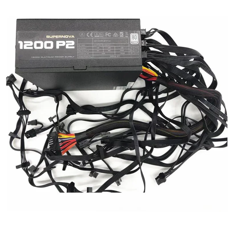 1200P2 для EVGA SUPERNOVA 1200 Вт Платиновый горный блок питания высокого качества Полный