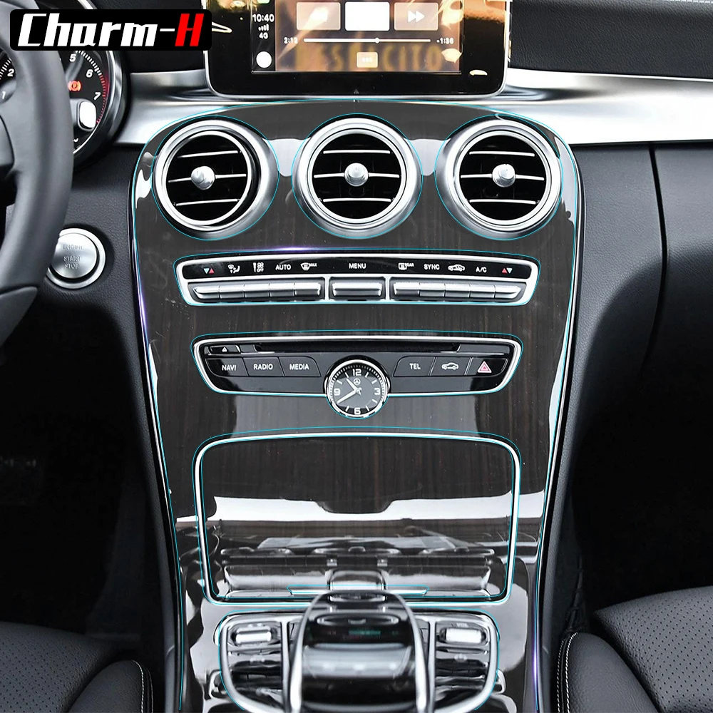 Автомобильный Стайлинг невидимая самовосстанавливающаяся пленка для Mercedes Benz C180