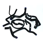 Комплект силиконовых шлангов радиатора для V W Corrado VR6 GOLF MK3 VR6 2,8 92-97 (8 шт.) красныйсинийчерный