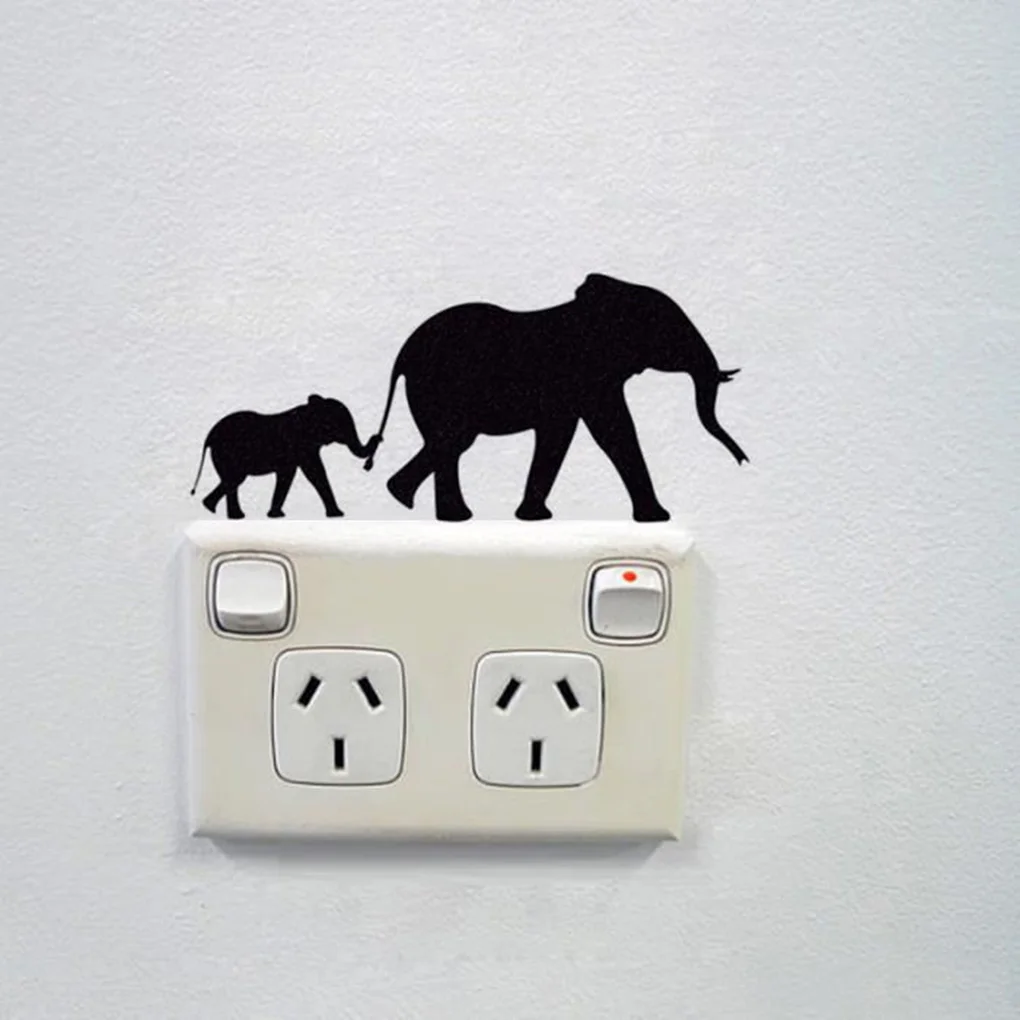 Три Смешные кошки животные наклейки на стену домашняя комната ПВХ окна росписи DIY