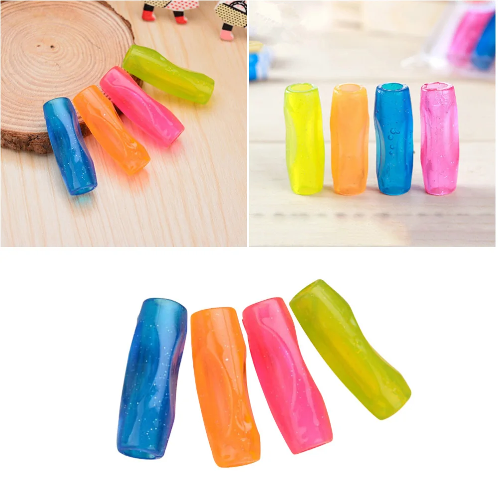

12pcs Silicone Writing Training Devices Universal Writing Grip Posture Correction Aids for Preschooler Kids