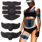 Женский стимулятор мышц, АБС-пластик, тренажер для брюшных мышц, тонер для фитнеса, массажный пластырь для похудения, детали для тела, унисекс