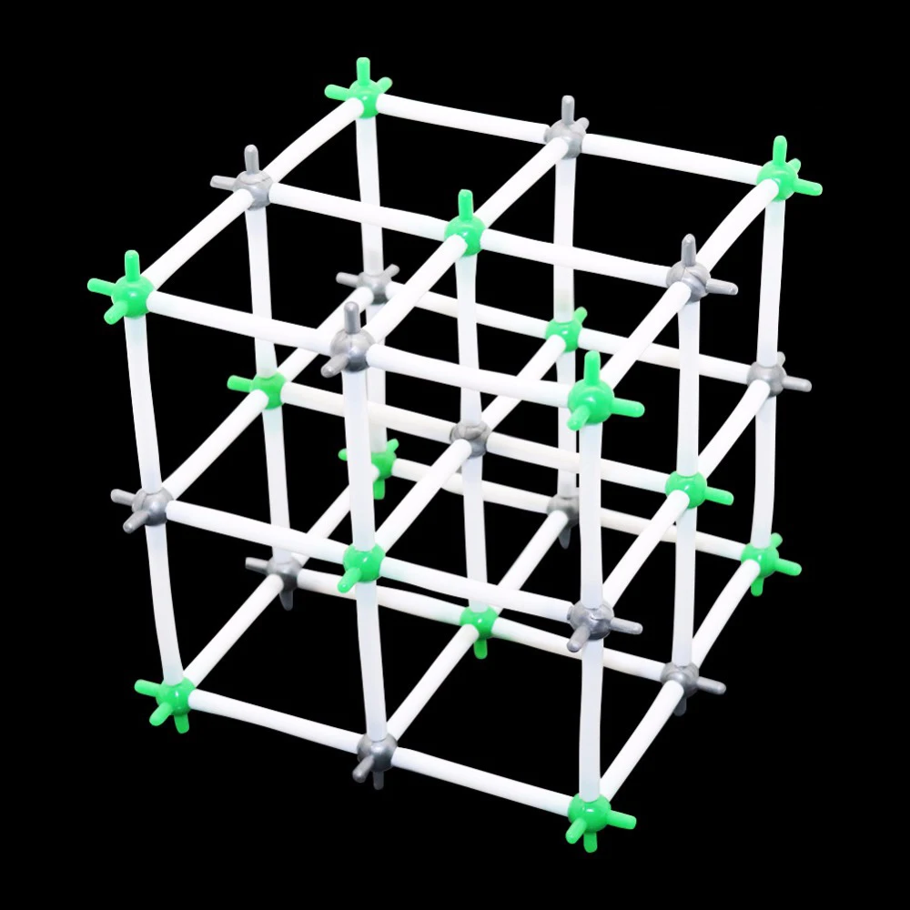 Стразы NaCl кристаллические искусственные хлорид натрия химические модели