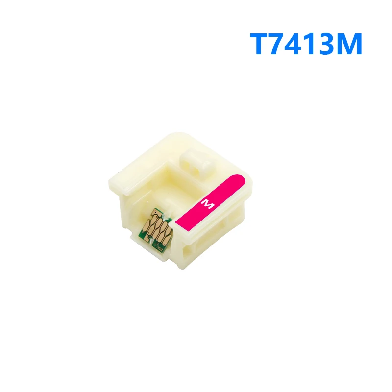 2021 Новый T741X HDK C M Y Чернила чип для Epson Surecolor F6000 F7000 F6200 F7200 F6270 F7270 F7100 F9200 F9300 F9370 чипов