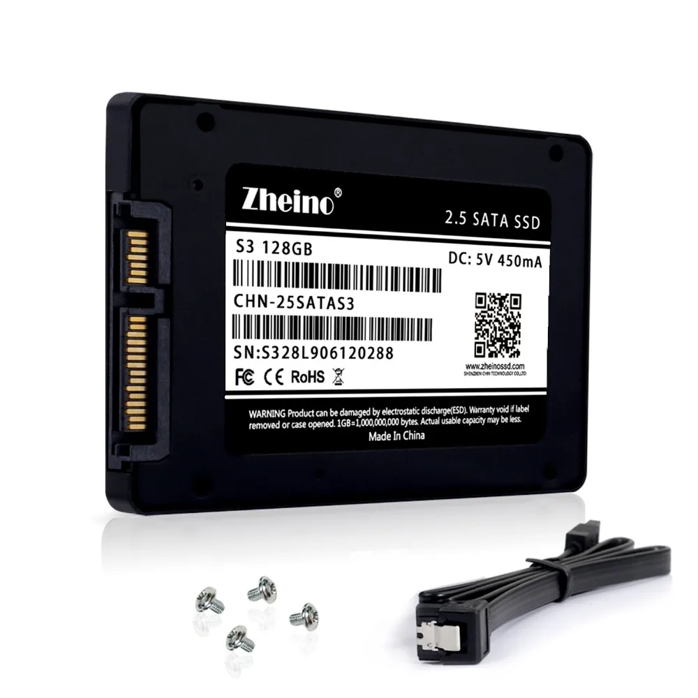 Zheino SSD 60 ГБ 120 ГБ 240 ГБ 360 ГБ 480 ГБ 960 ГБ 128 г 256 ГБ 512 1 ТБ SATA3 3D NAND флэш-накопитель внутренний для ПК, ноутбука, настольного компьютера
