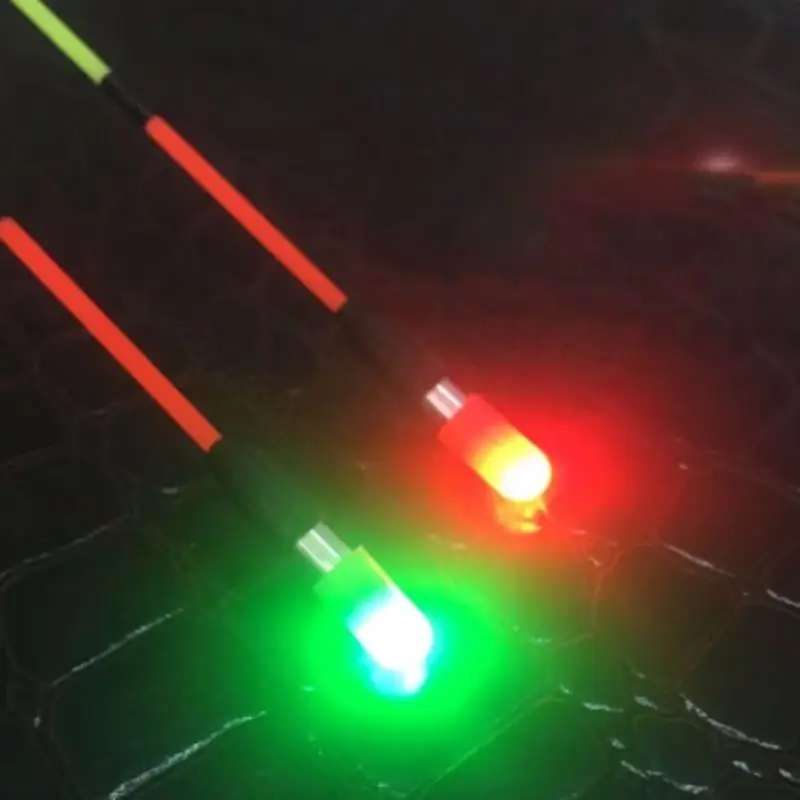 

Night Fishing Electronic Glow Stick Fishing Float Light Stick Bold Head Luminous Stick Float Tail Fish Float Eye-catching Beans