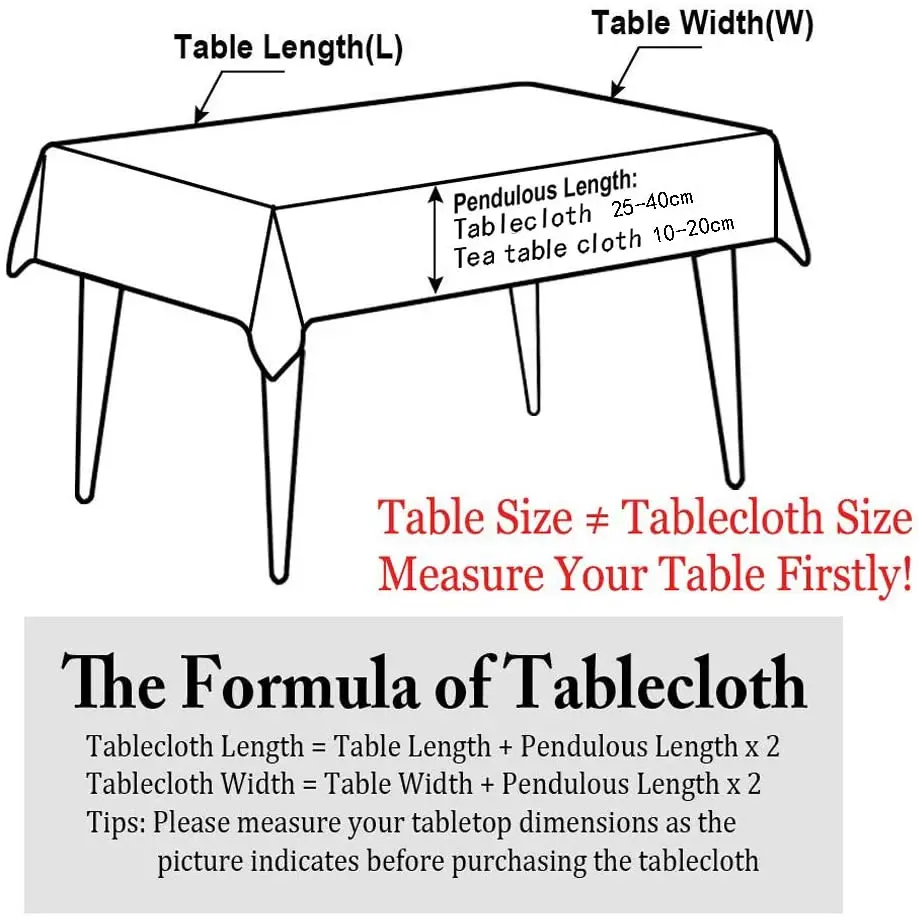 

Washable Cotton Linen Tablecloths, Fabric Tassel Tablecloth,Dust-Proof Table Cover, for Kitchen Dining Table Top Home Decoration