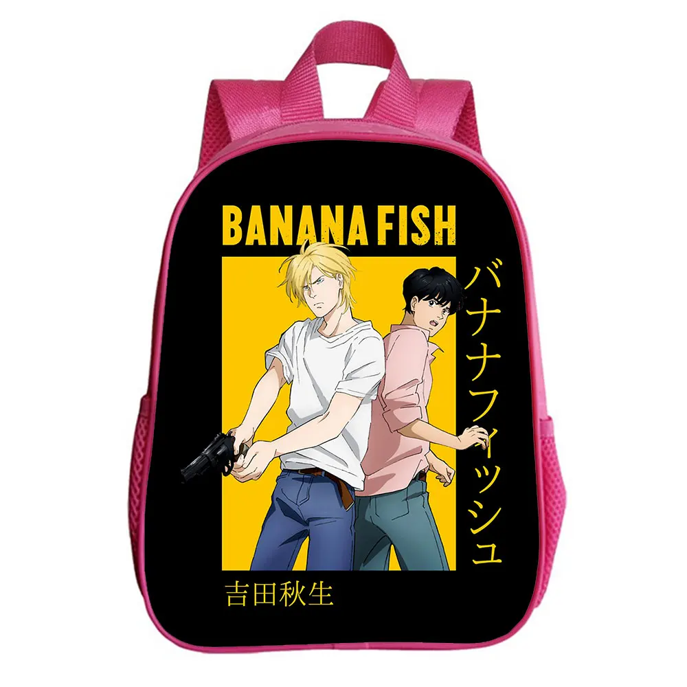 

New Anime BANANA FISH Rucksack Cosplay School Bag Anime Laptop Backpack Unisex Travel Backpack Girl Shoulder Bag gift