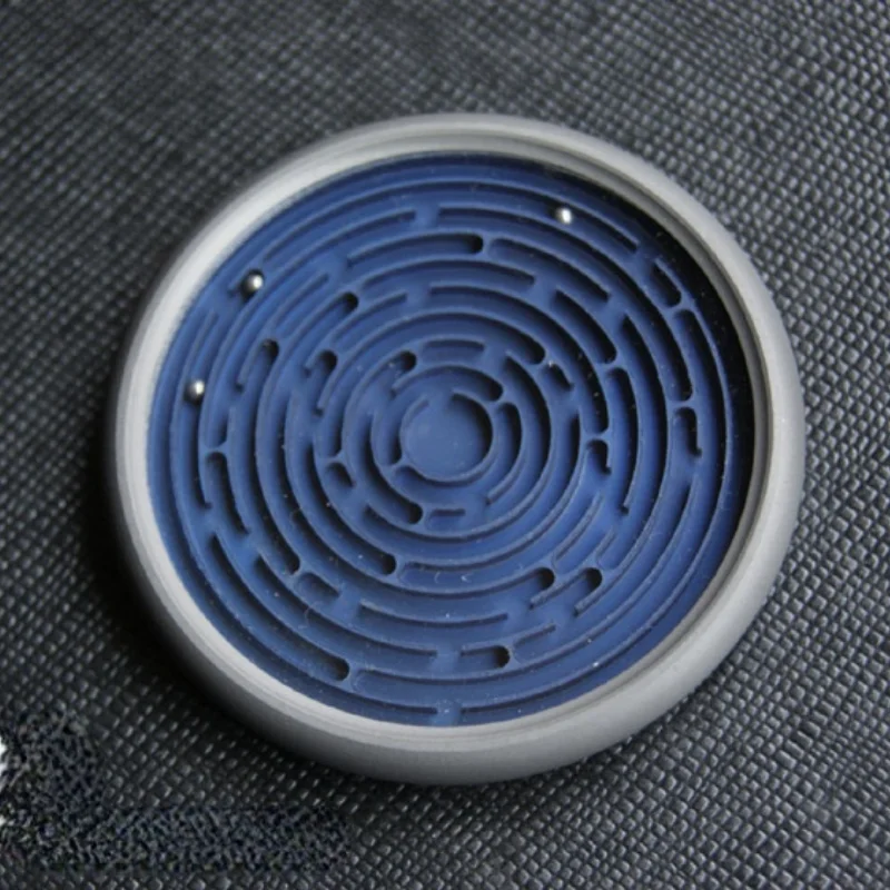 EDC Pocket Maze One Sapphire Mirror Intelligence Toys Titanium Alloy Fingertip Beads enlarge