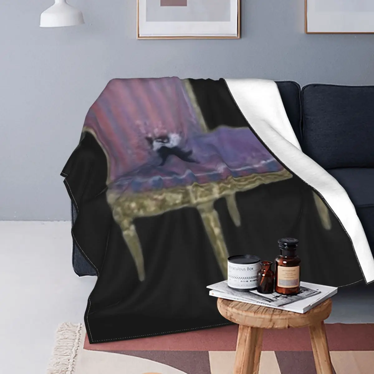 

Conjunto de ropa de cama de dibujos animados para niños, manta de forro polar de felpa, cobertor de cama a cuadros, con 10 diseñ