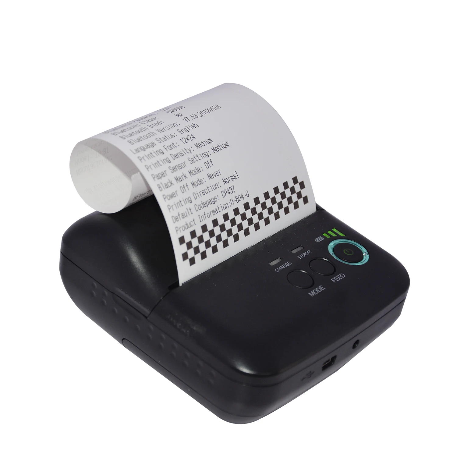 

Мини USB Мобильный 80 мм Bluetooth pos чековый термопринтер