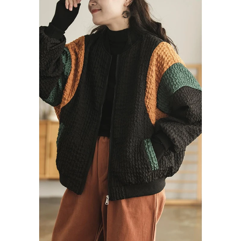 Женская винтажная куртка в стиле Харадзюку Max LuLu свободная повседневная