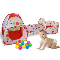 3 in 1 portable playpen for children ocean ball pool baby playground foldable baby playpen childrens tent with tunnel baby park