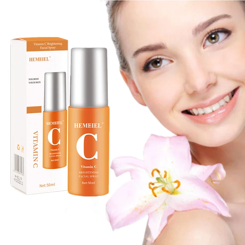 

50ML Vitamin C Toner Hydrating Moisturizing Refreshing Shrinking Pore VC Spray Anti-aging Anti-wrinkle Facial Water Skin Care