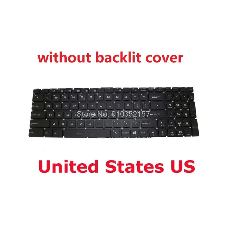 С украшением в виде кристаллов клавиатура для MSI GE62 2QC 2QD 2QE 2QF 2QL 6QC 6QD 6QE 6QL 7RD 7RE GE62MVR 7RG