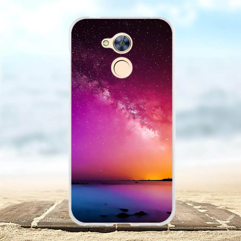 Чехол для Huawei Honor 6A силиконовый чехол чехлы симпатичная 3D сумка с животными Pro