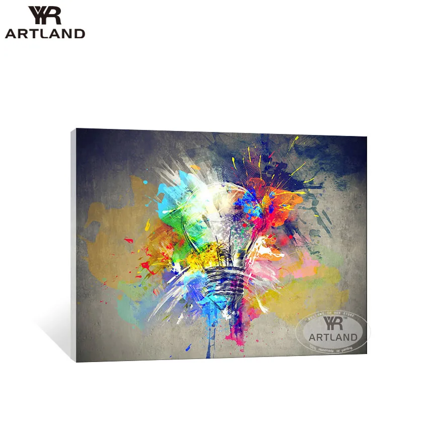 Красивое искусство для украшения дома абстрактная картина маслом ручной работы