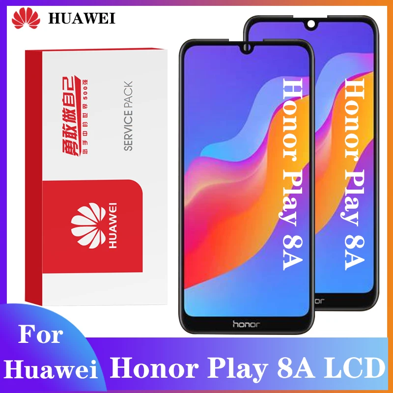 Дисплей с дигитайзером в сборе для Huawei Honor Play 8A ЖК-дисплей сенсорным экраном