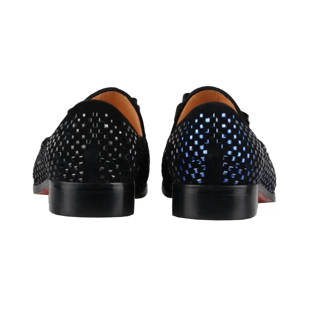 Со стразами с украшением в виде банта танцевальные туфли мужские официальные