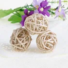 3 шт. ротанг Pet Птица Попугай Cockatiel коготь жевательные игрушки качели шариковый сепаратор