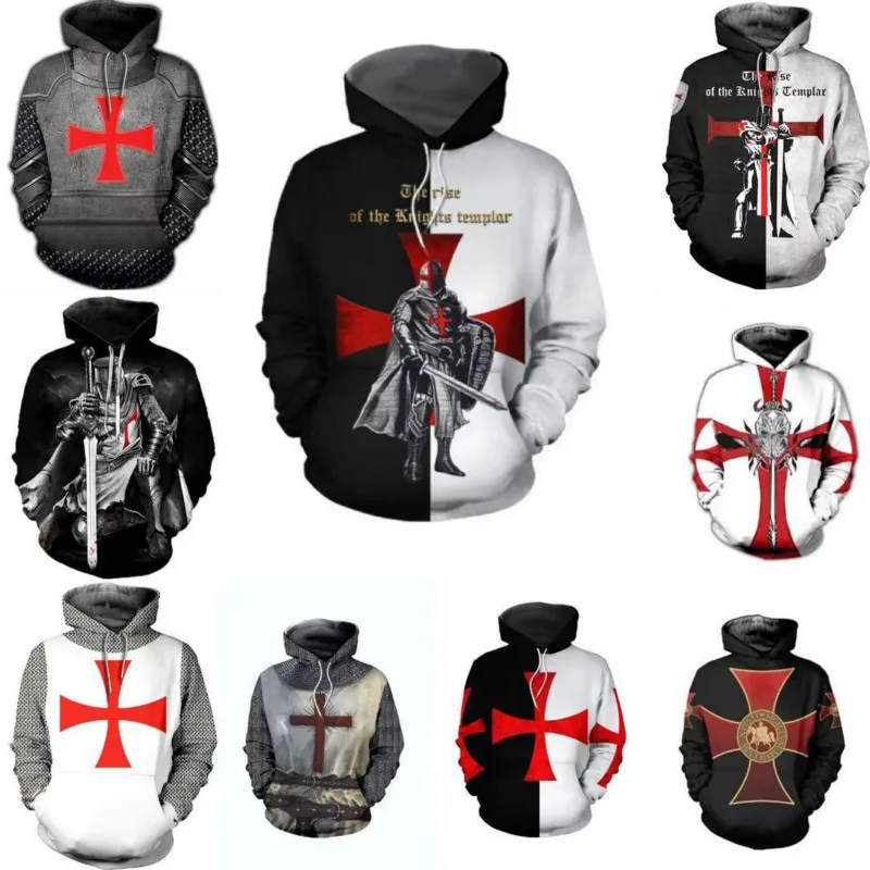Templar заказ косплей теплый свитер костюм пуловер с капюшоном толстовка 3D принтом