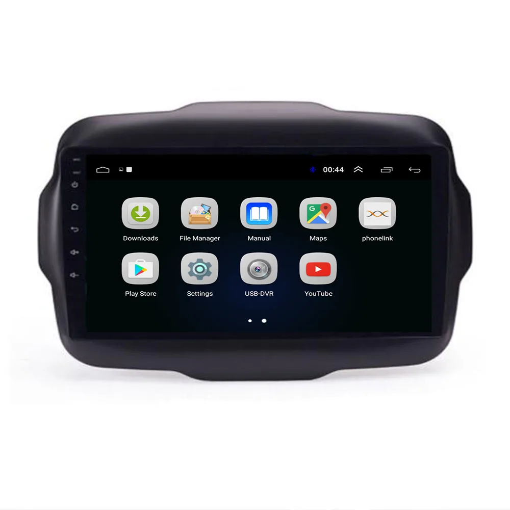 2 + 32G 1024*600 Android 10 автомобильный DVD плеер с GPS навигацией стереопроигрыватель без