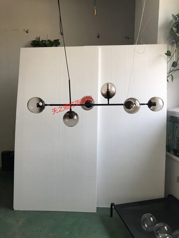 Современный подвесной светильник в скандинавском стиле дизайнерские стеклянные